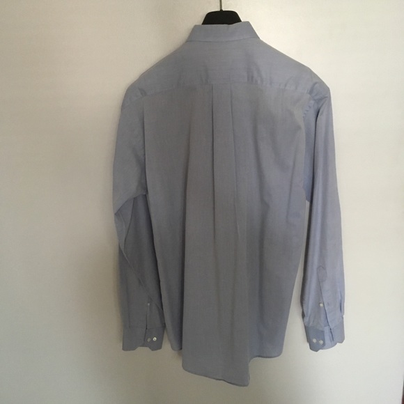 Hugo boss dress shirt 100% cotton light blue button down long sleeve 15.5 pa0189 - Picture 3 of 6